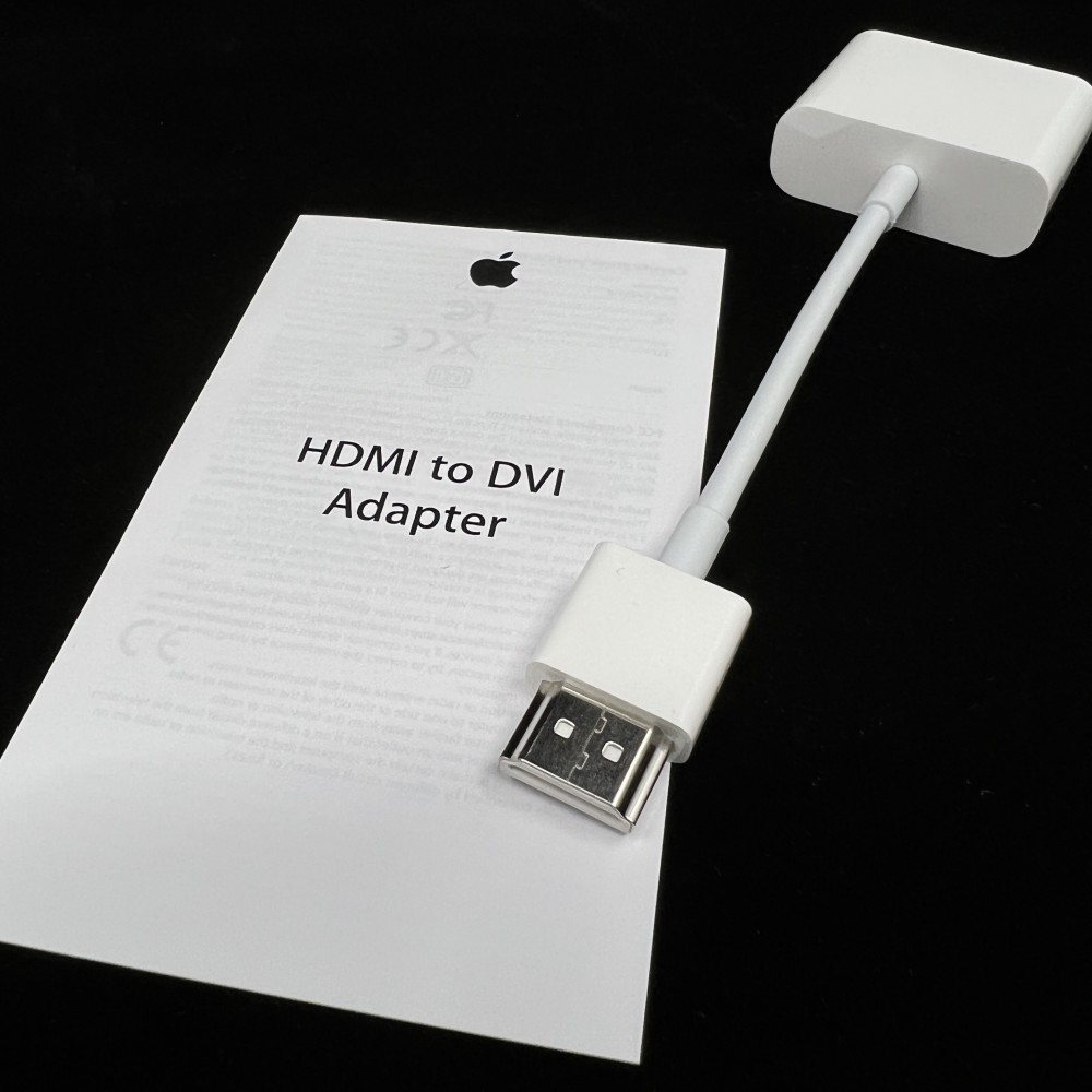 HDMI to DVI Adapter > Apple ACC 주식회사 몰뉴